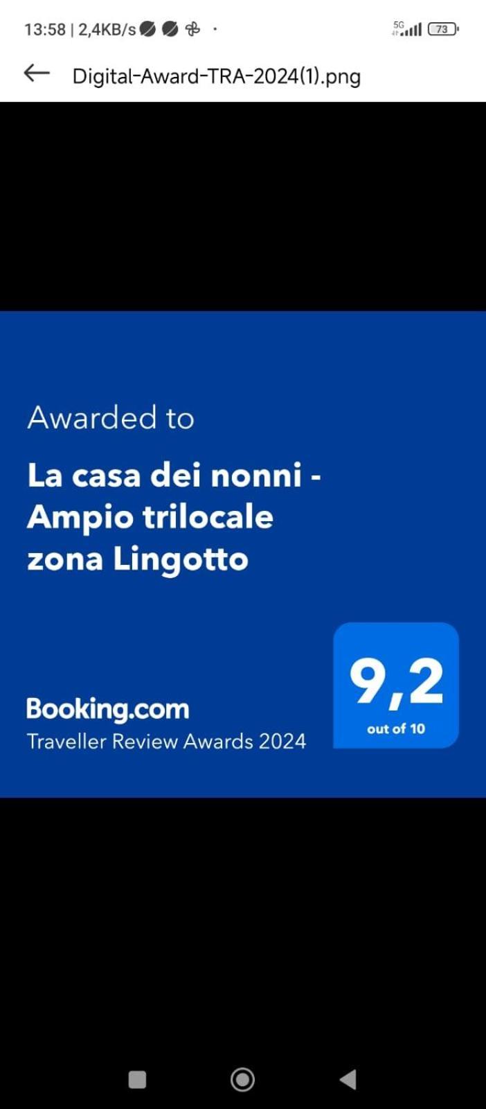 Apartmán La Casa Dei Nonni - Ampio Trilocale Zona Lingotto Turín Exteriér fotografie